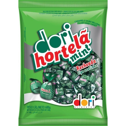 Detalhes do produto Bala Dura Rech 600Gr Dori Hortela