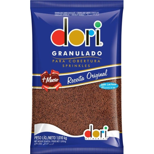Detalhes do produto Choc Granulado 1.010Kg Dori Chocolate