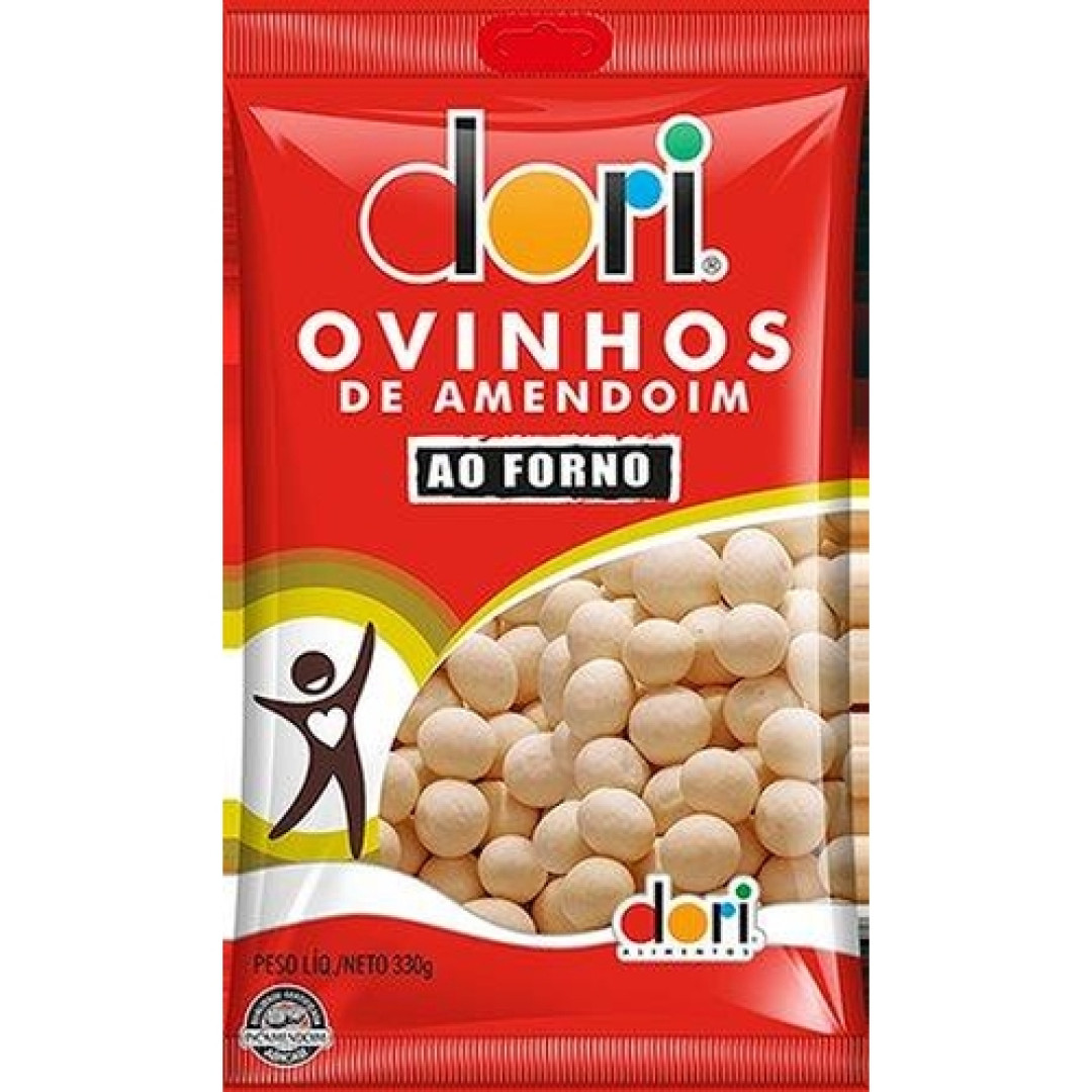 Detalhes do produto Ovinhos Amendoim Ao Forno 330Gr Dori .