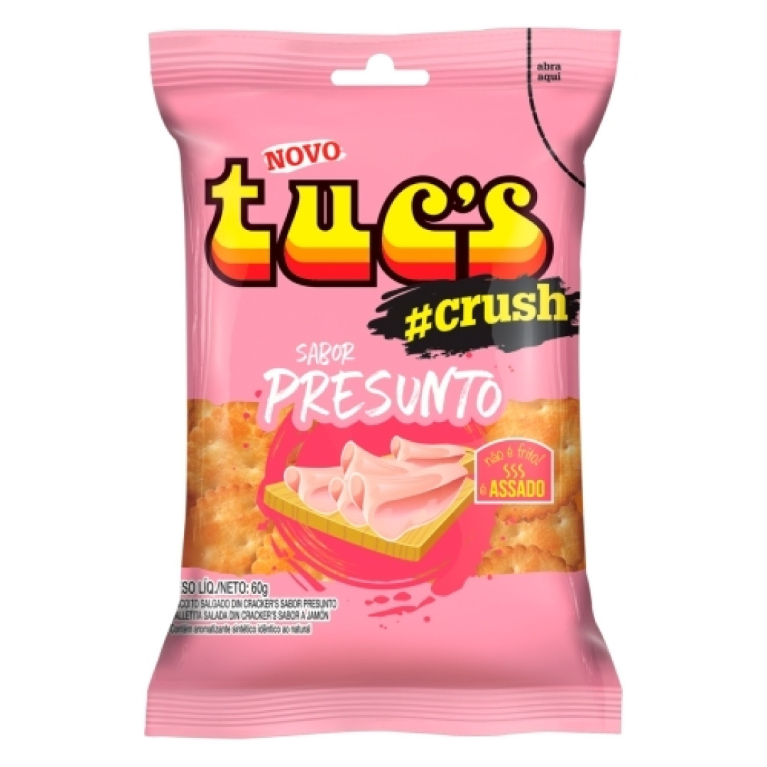 Detalhes do produto Bisc Salg Cracker Tucs Crush 60Gr Bela Presunto
