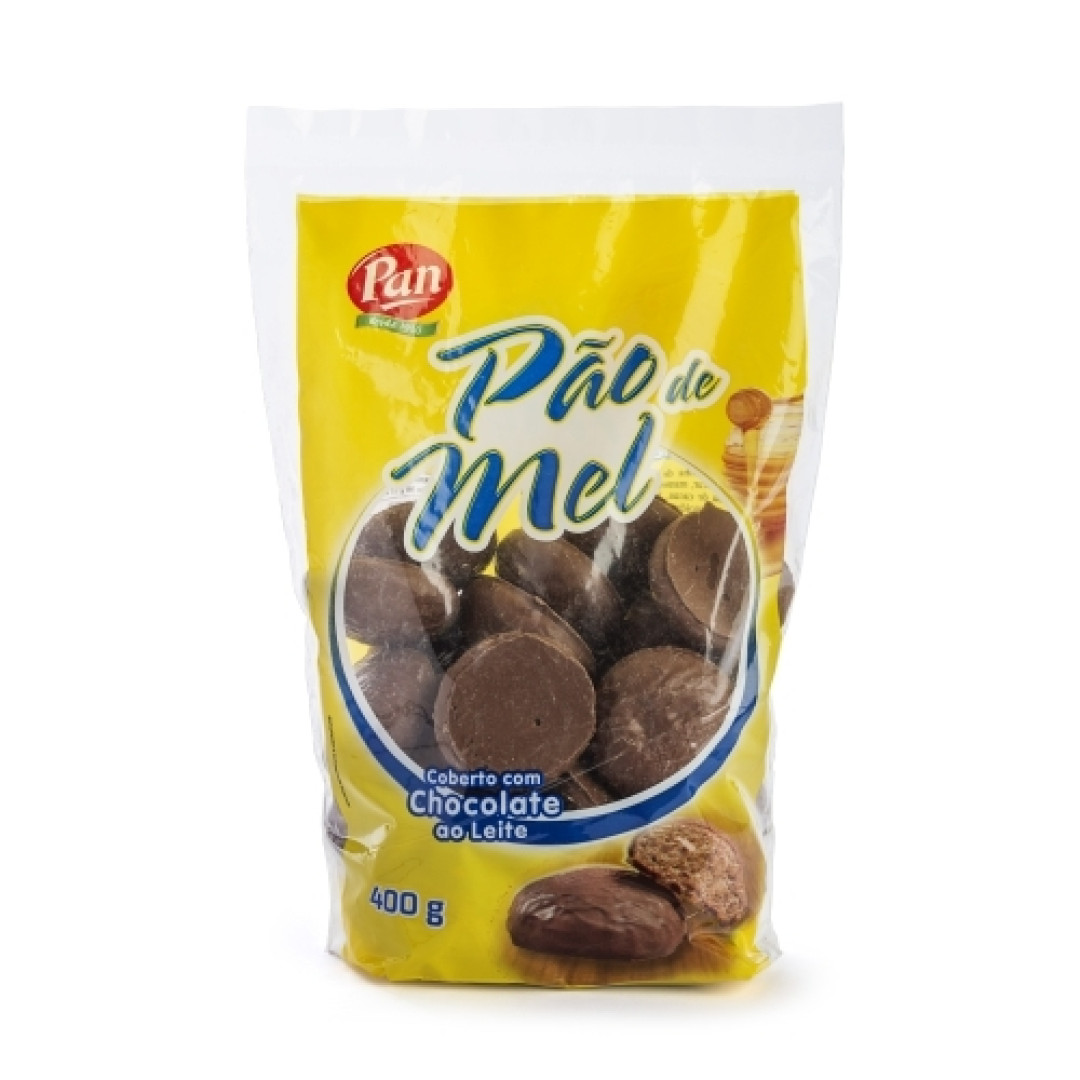 Detalhes do produto Pao Mel Pc 400Gr Pan Chocolate