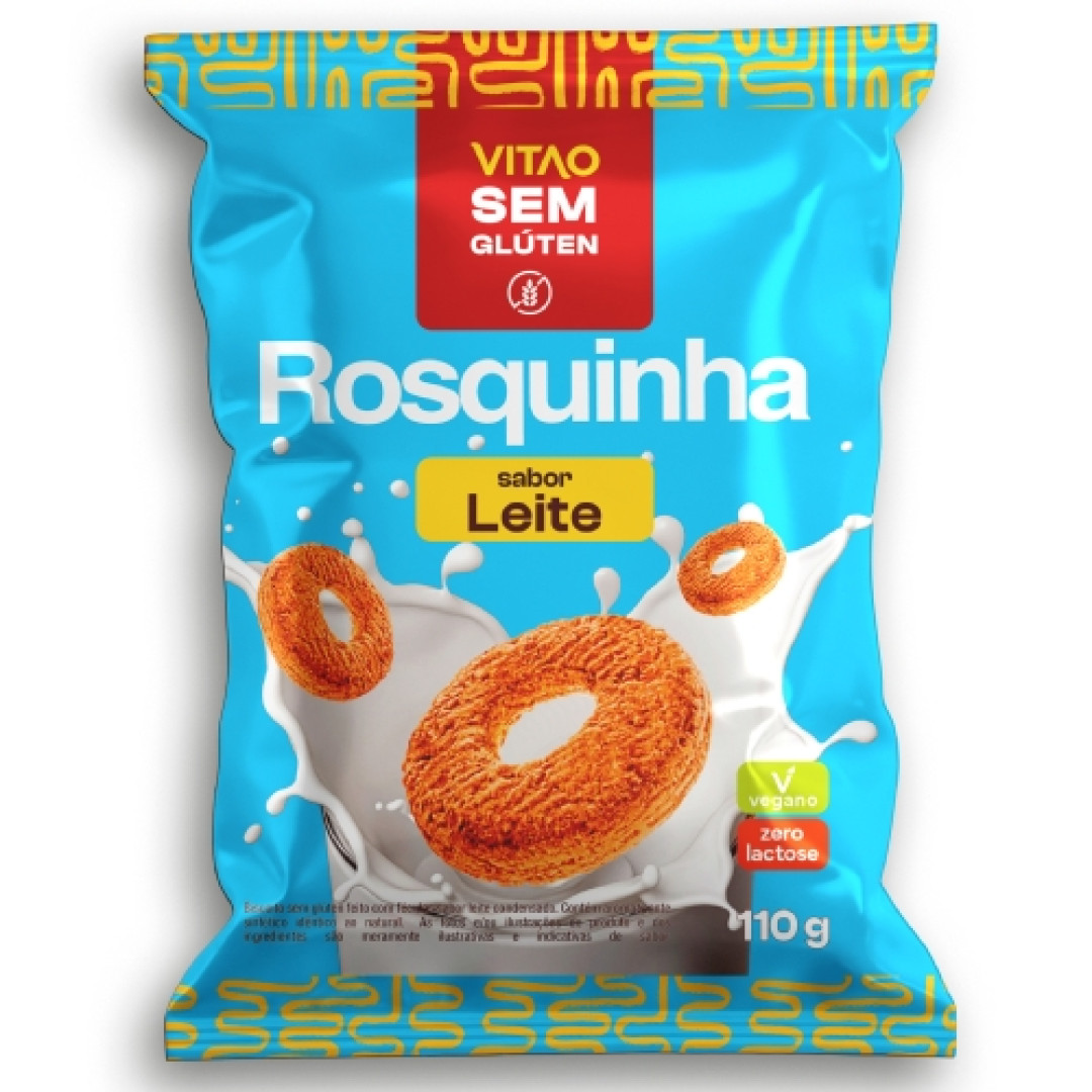 Detalhes do produto Bisc Rosquinha Int S Gluten 110Gr Vitao Leite