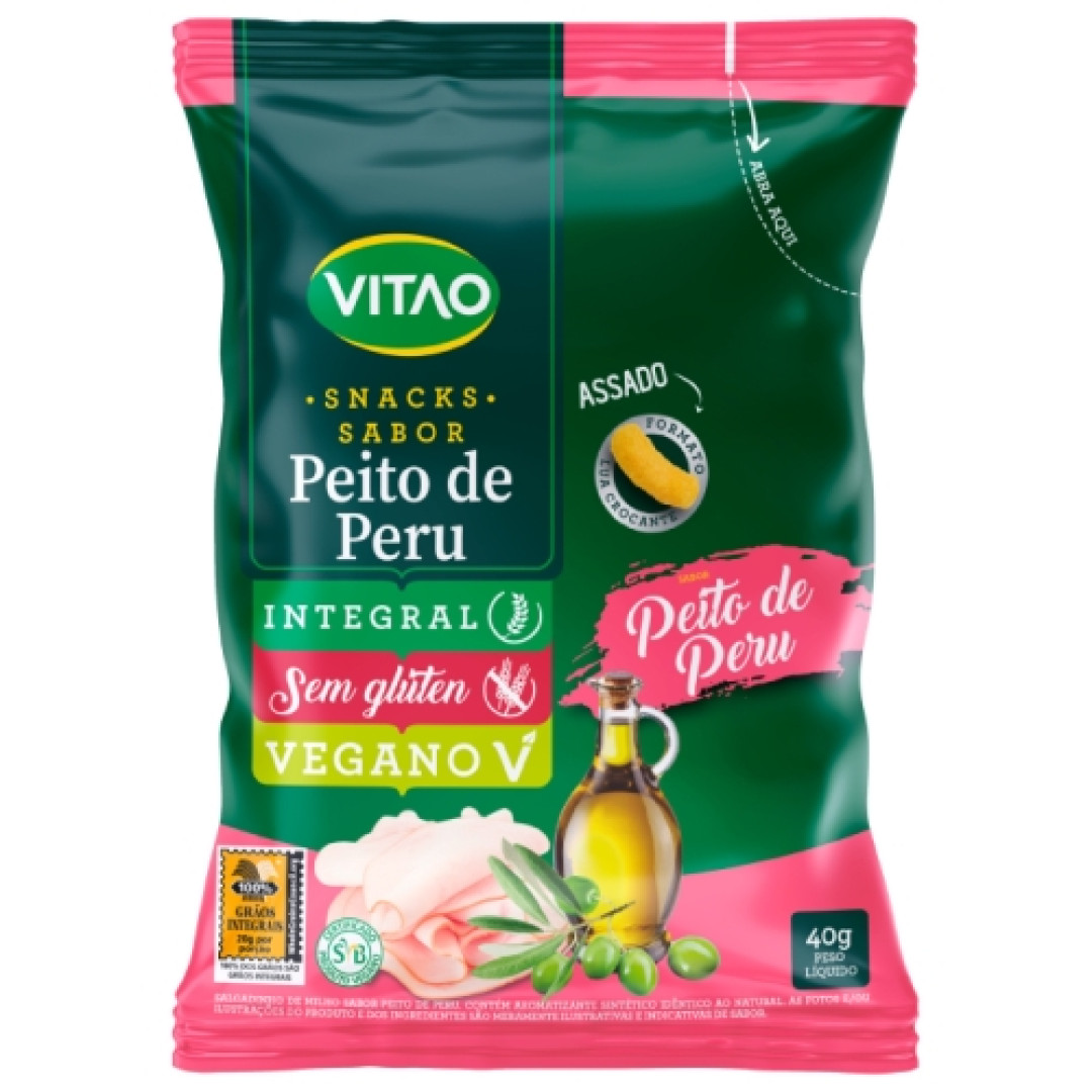 Detalhes do produto Snack Integral 40G Vitao Peito Peru