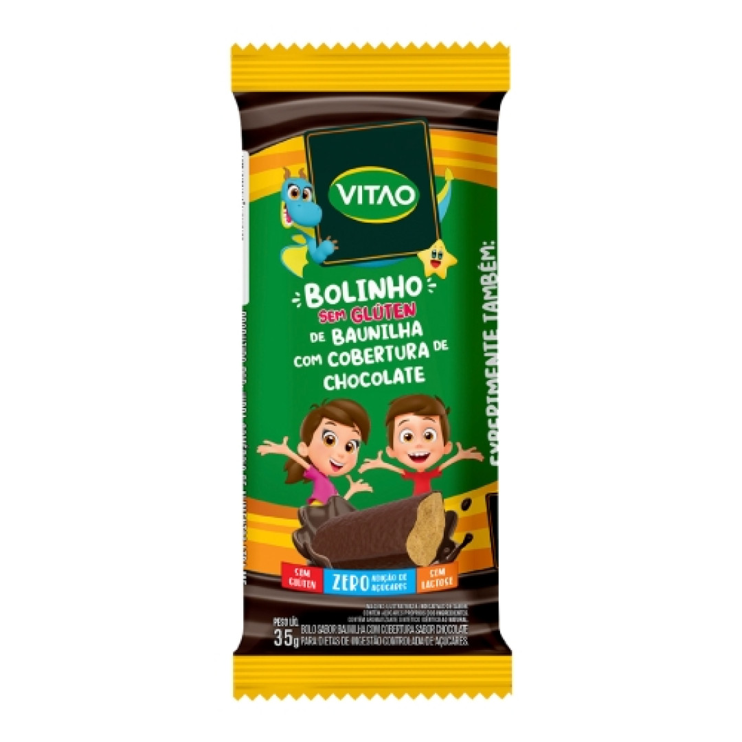 Detalhes do produto Bolinho S Gluten 35Gr Vitao Chocolate