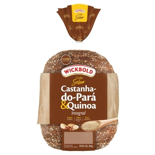 Detalhes do produto Pao Forma Integral 450Gr Wickbold Castanha Quinoa