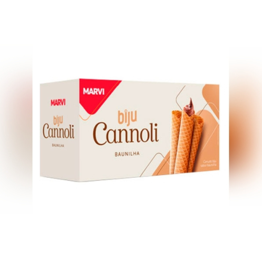 Detalhes do produto Canudo Biju Cannoli 195Gr Marvi Baunilha