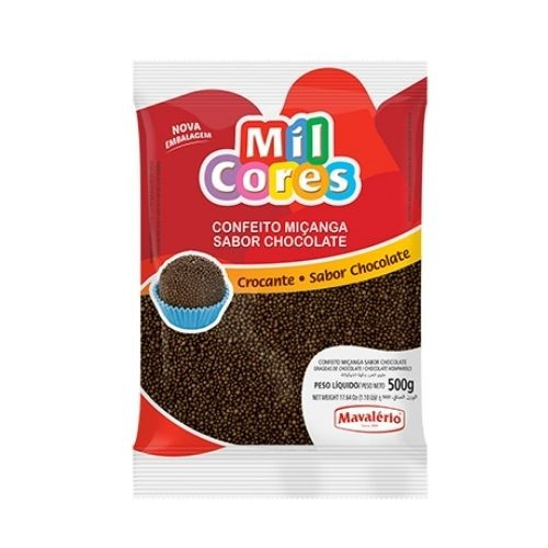 Detalhes do produto Conf Brigadeiro 500Gr Mil Cores Chocolate
