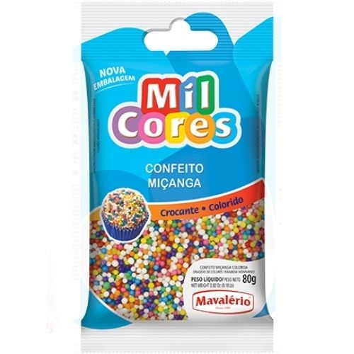 Detalhes do produto Conf Micangas N.0 80Gr Mil Cores Mavaler Color
