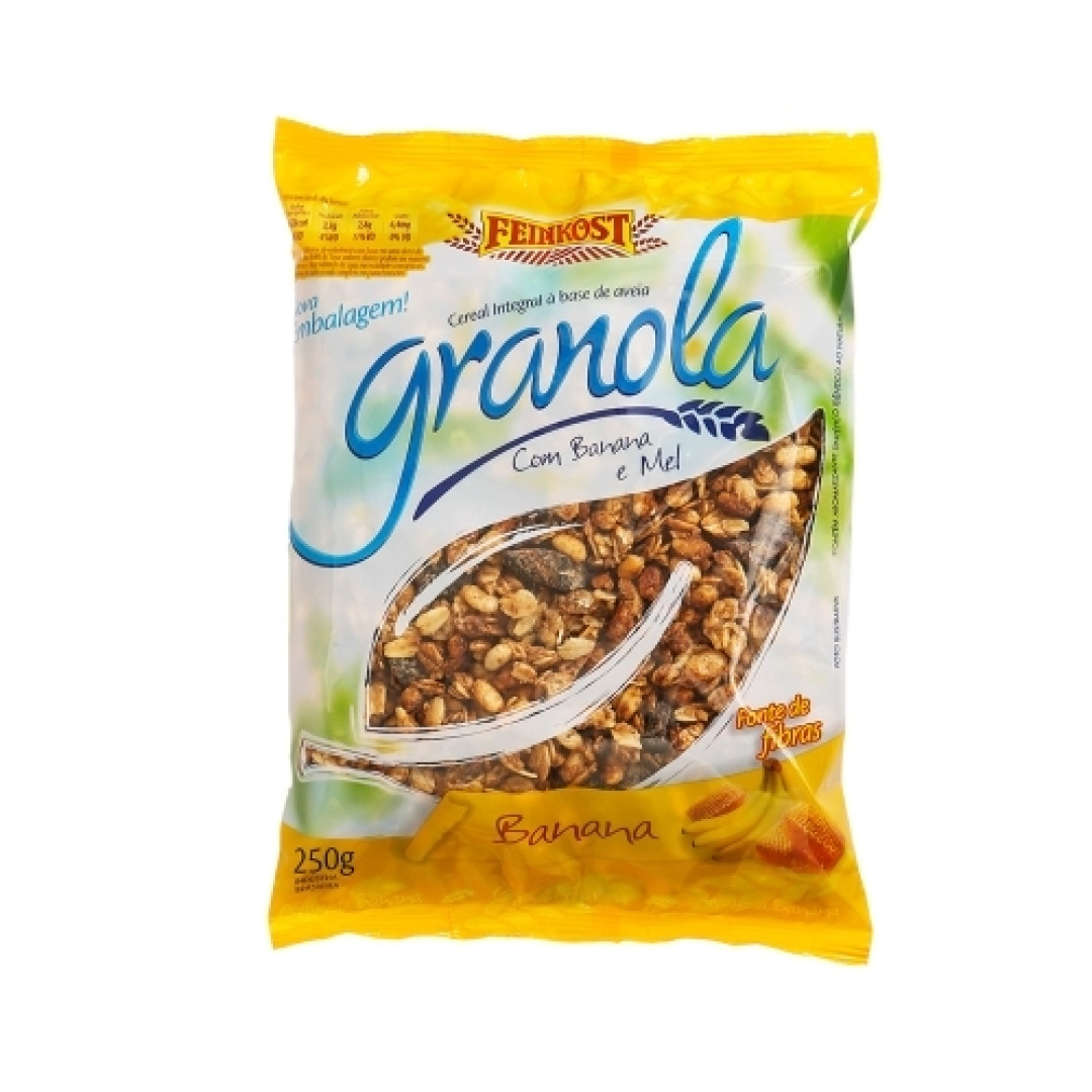 Detalhes do produto Granola 250Gr Feinkost Banana