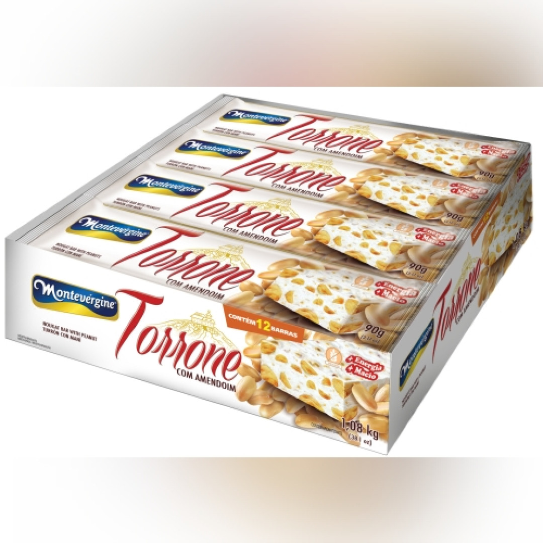 Detalhes do produto Torrone Dp 12X90Gr Montevergine Amendoim