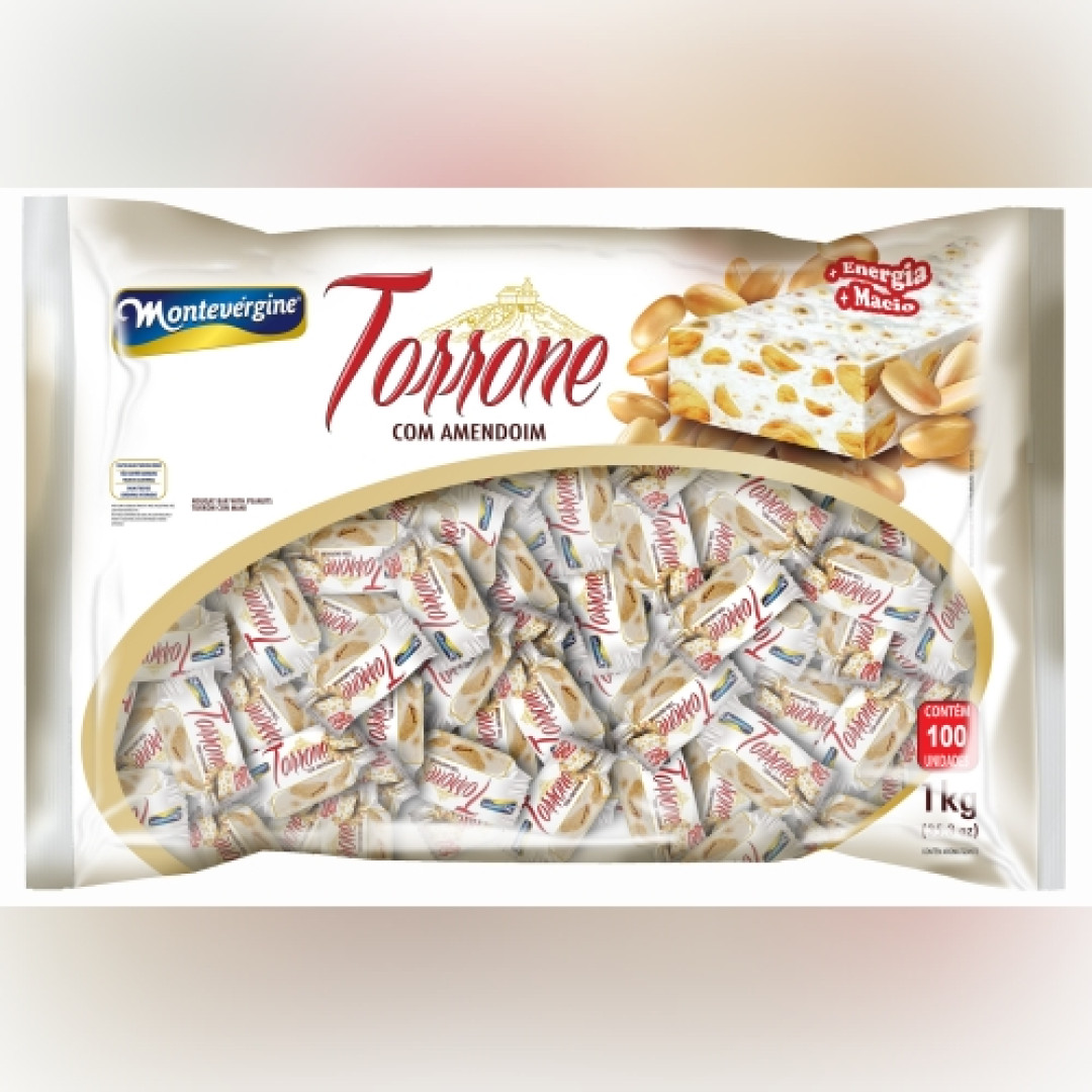 Detalhes do produto Torrone Pc 1Kg Montevergine Amendoim