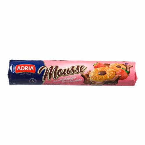Detalhes do produto Bisc Rech Mousse 130Gr Adria Morang.chocolat