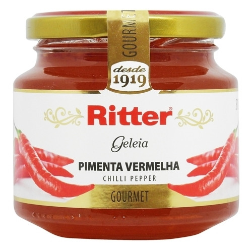 Detalhes do produto Geleia Gourmet Vidro 310Gr Ritter Pimenta Vermelh