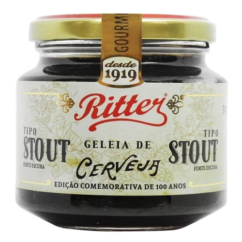 Detalhes do produto Geleia Gourmet Vidro 310Gr Ritter Cerveja Stout