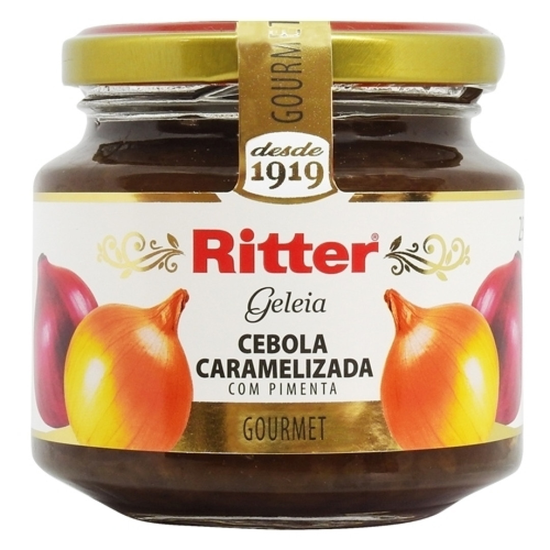 Detalhes do produto Geleia Gourmet Vidro 290Gr Ritter Cebola Carameli