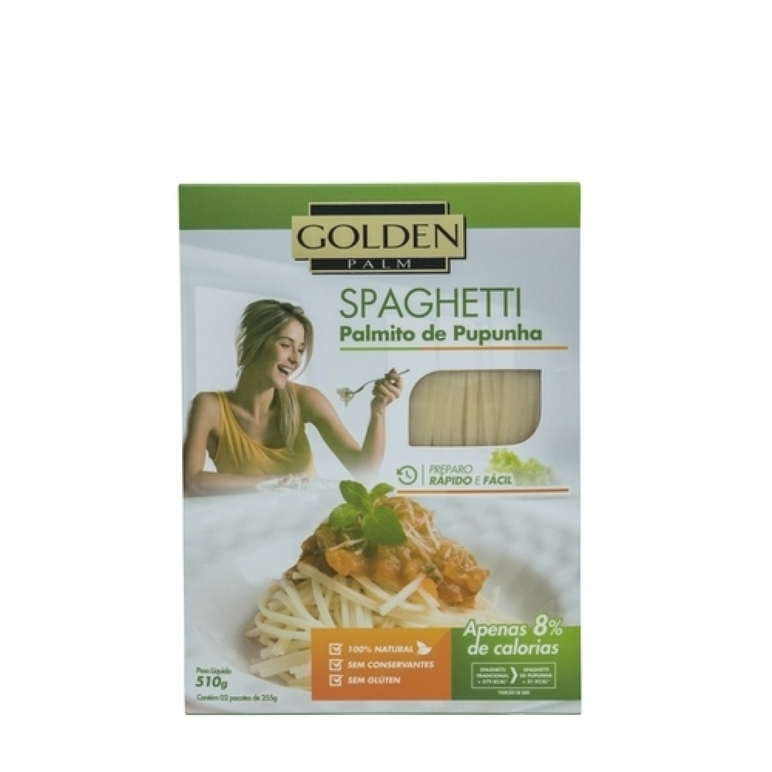 Detalhes do produto Palmito Spaghetti Golden 510Gr Inaceres Palmito Pupunha