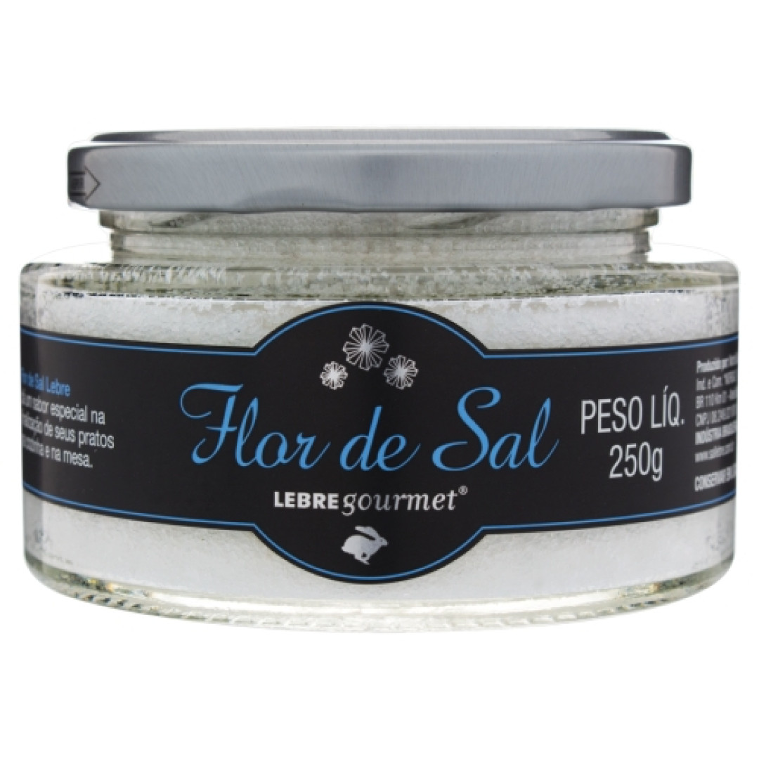 Detalhes do produto Sal Lebre Flor De Sal Gourm 250Gr Norsal .