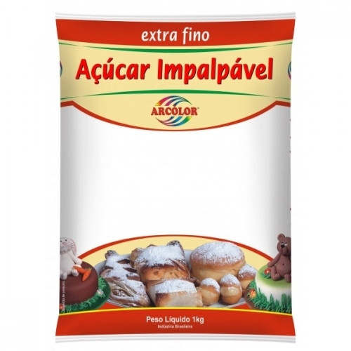 Detalhes do produto Acucar Impalpavel Extra Fino 1Kg Arcolor .