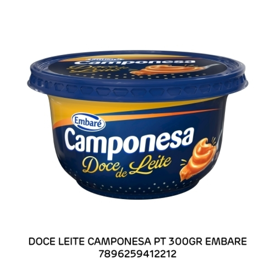 Detalhes do produto Doce Leite Camponesa Pt 300Gr Embare .