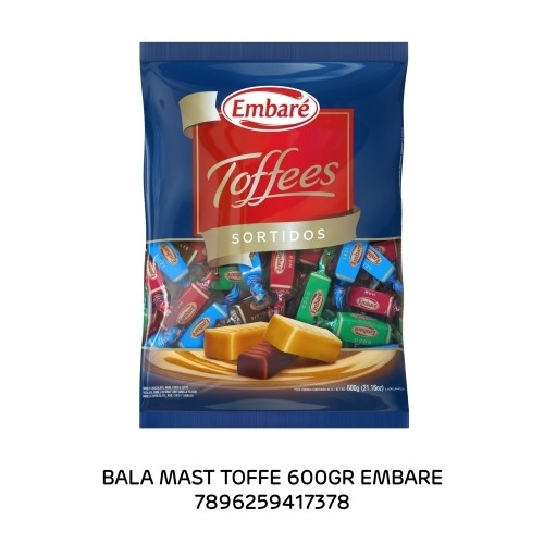 Detalhes do produto Bala Mast Toffees 600Gr Embare Sortidos