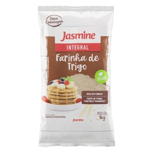 Detalhes do produto Farinha De Trigo Integral 01Kg Jasmine .