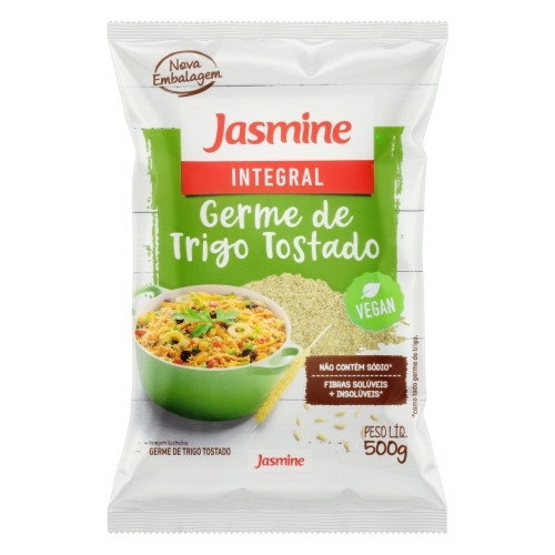 Detalhes do produto Germe De Trigo Tost Int 500Gr Jasmine  .