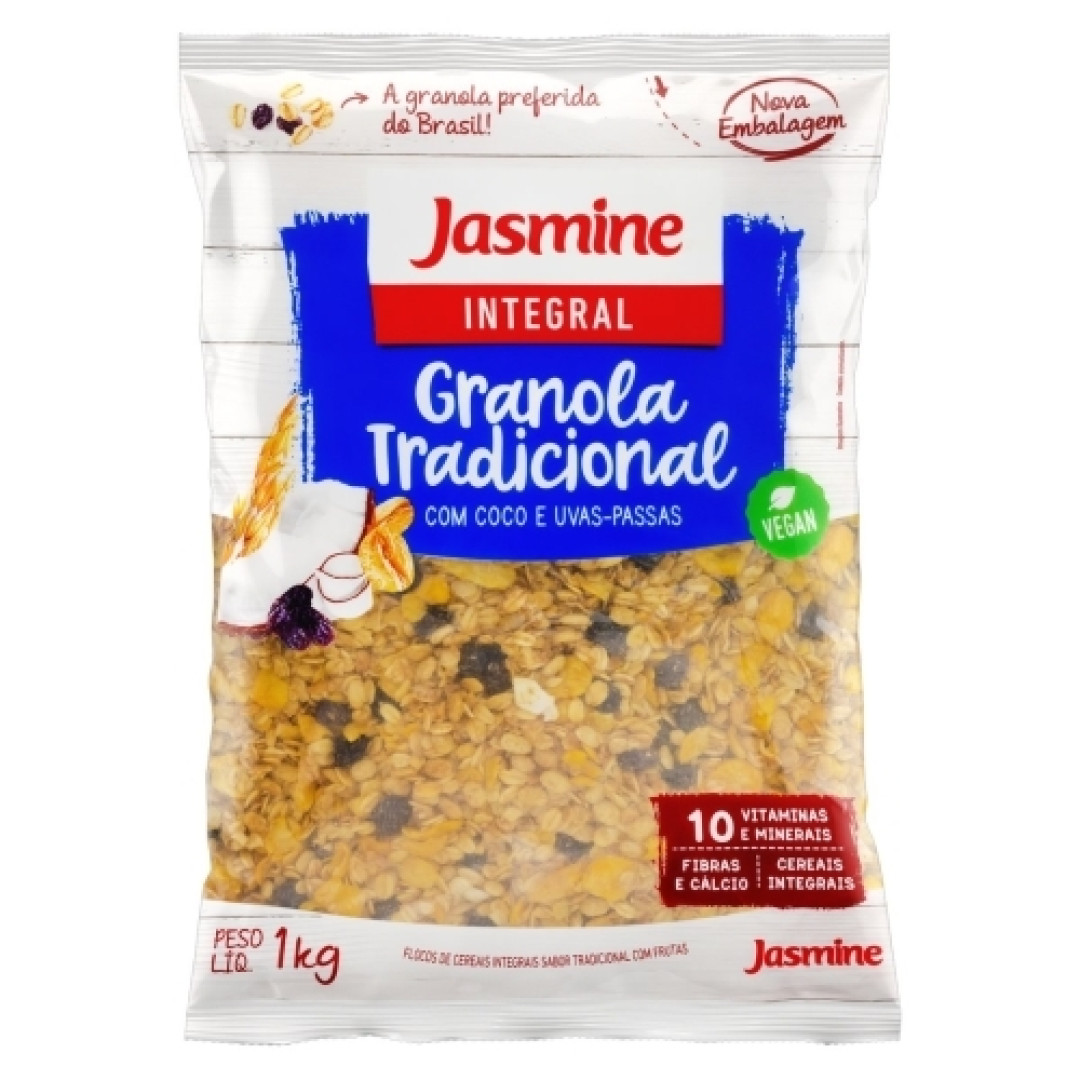 Detalhes do produto Granola Integral 1Kg Jasmine  Tradicional