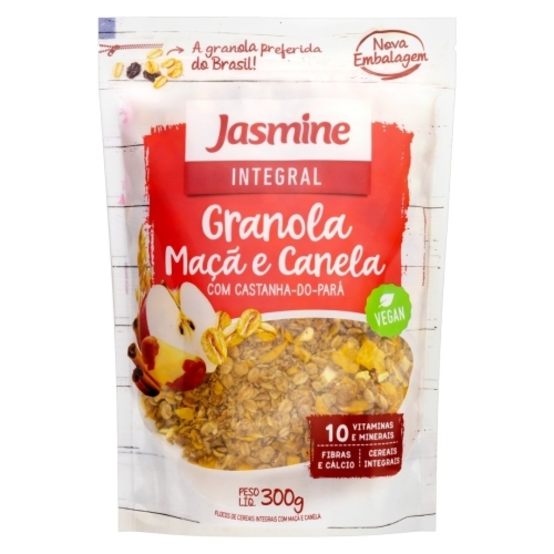 Detalhes do produto Granola Integral 250Gr Jasmine  Maca.canela