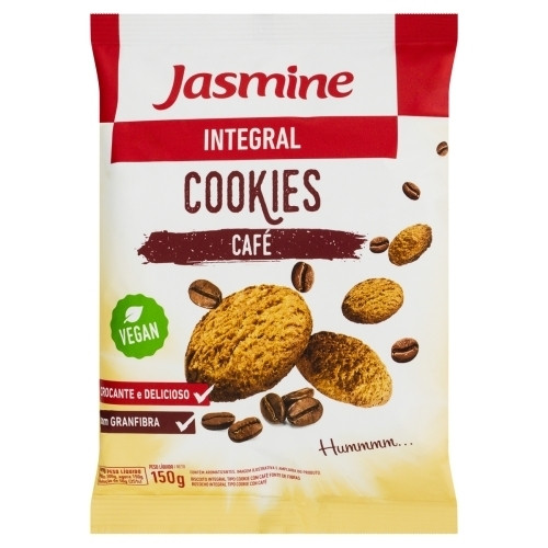 Detalhes do produto Bisc Cookies Integral 120Gr Jasmine  Cafe