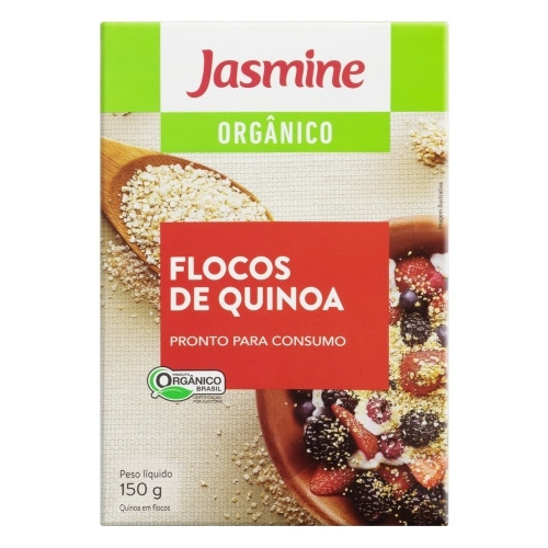 Detalhes do produto Flocos De Quinoa Organ 150Gr Jasmine  .