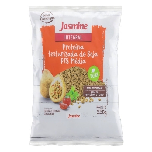 Detalhes do produto Proteina Vegana 250Gr Jasmine  Soja