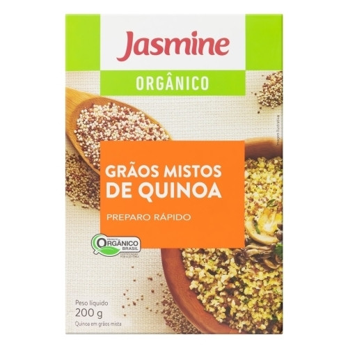 Detalhes do produto Graos Quinoa Organica 200Gr Jasmine Misto