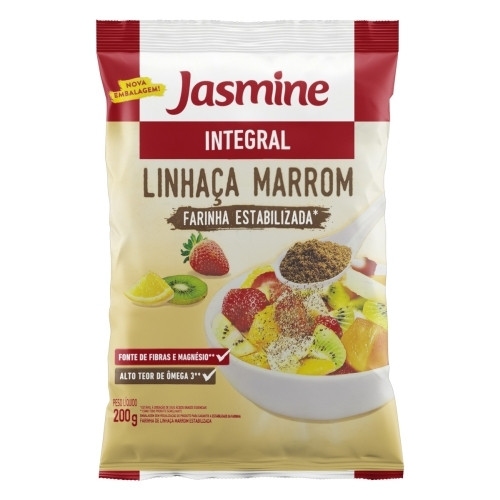 Detalhes do produto Farinha Linhaca Marron 200Gr Jasmine  .