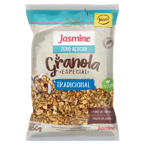 Detalhes do produto Granola Integral Zero 850Kg Jasmine  Tradicional