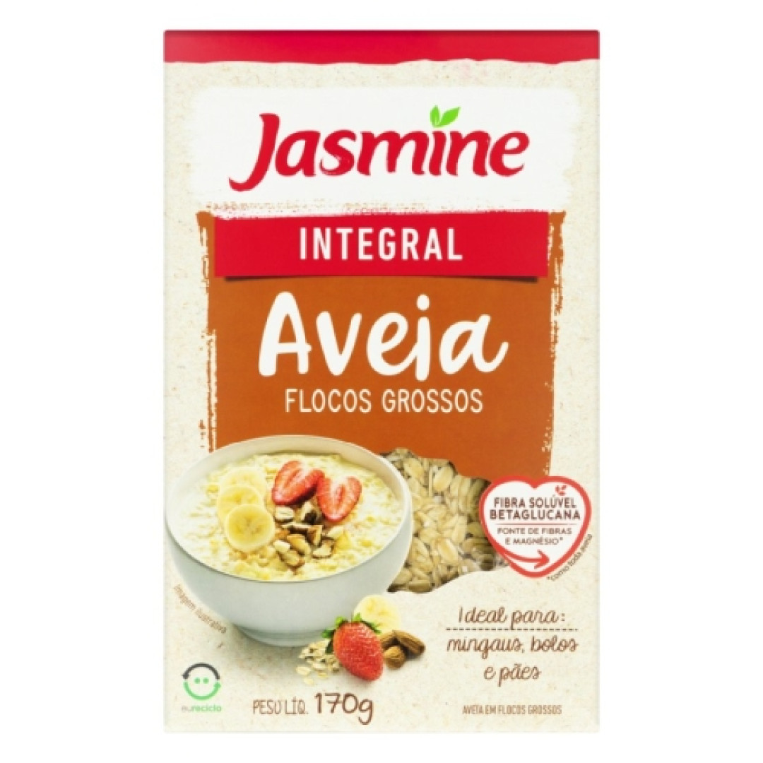 Detalhes do produto Aveia Flocos Grossos Integ 170Gr Jasmine .