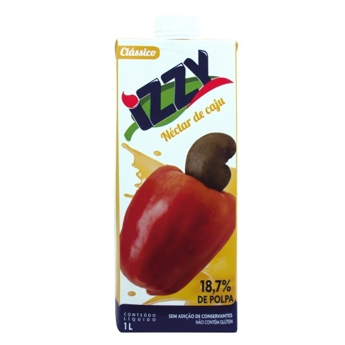 Detalhes do produto Suco Nectar Tp 1Lt Izzy Caju