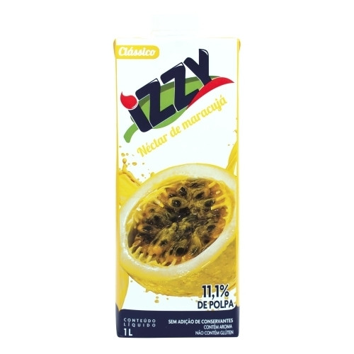 Detalhes do produto Suco Nectar Tp 1Lt Izzy Maracuja