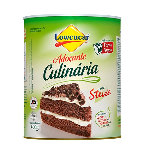 Detalhes do produto Adocante Culinario Lt 400Gr Lowcucar .