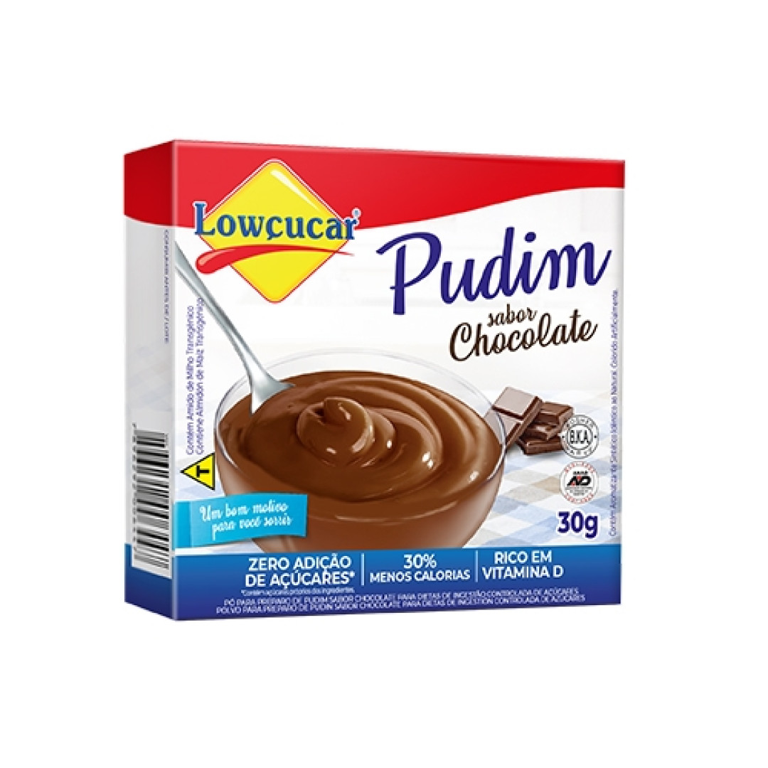 Detalhes do produto Pudim Zero Dp 30Gr Lowcucar Chocolate
