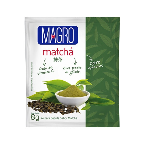 Detalhes do produto Refrc Cha Matcha Magro Zero 8Gr Lowcu Integral