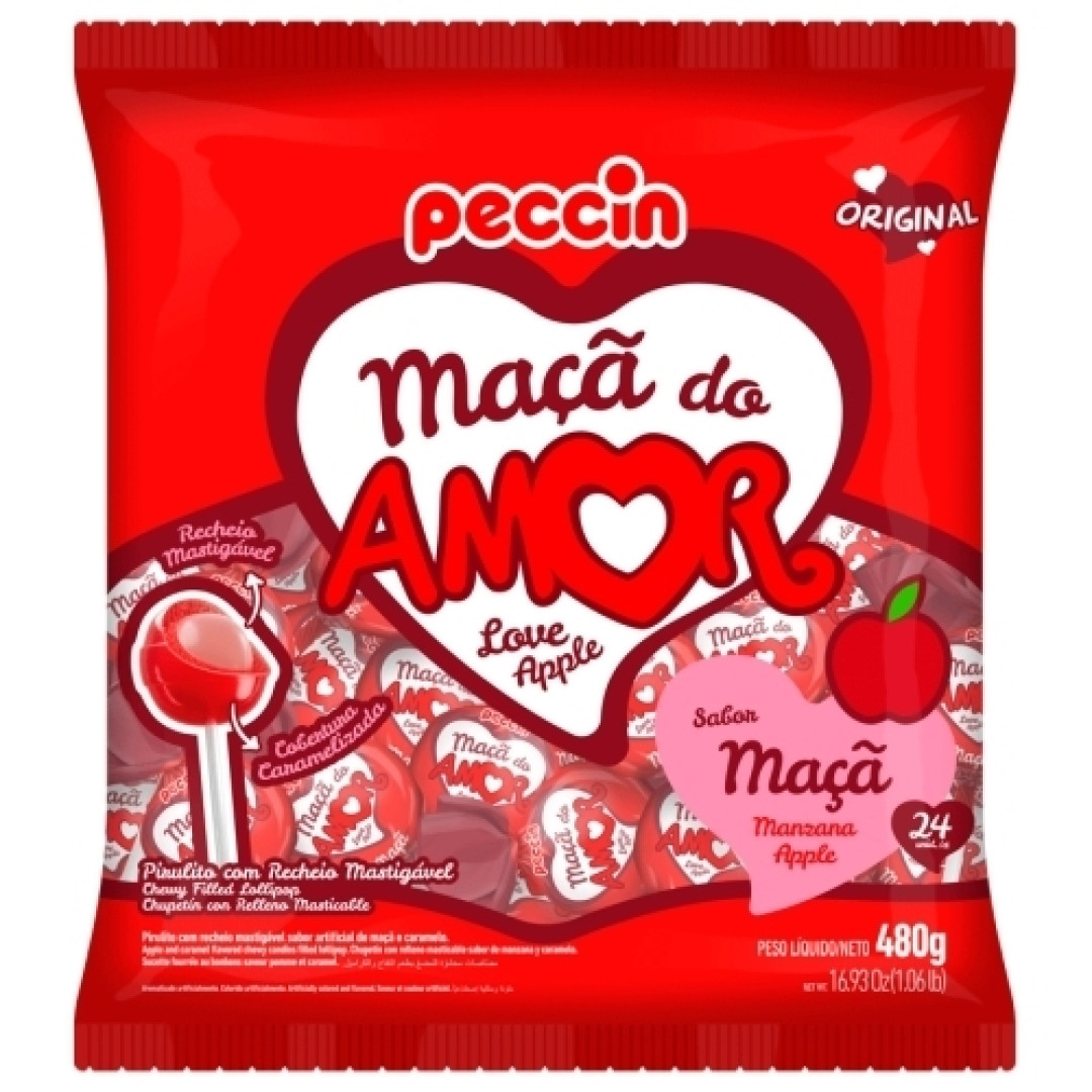 Detalhes do produto Pirl Amor Pc 24Un Peccin Maca