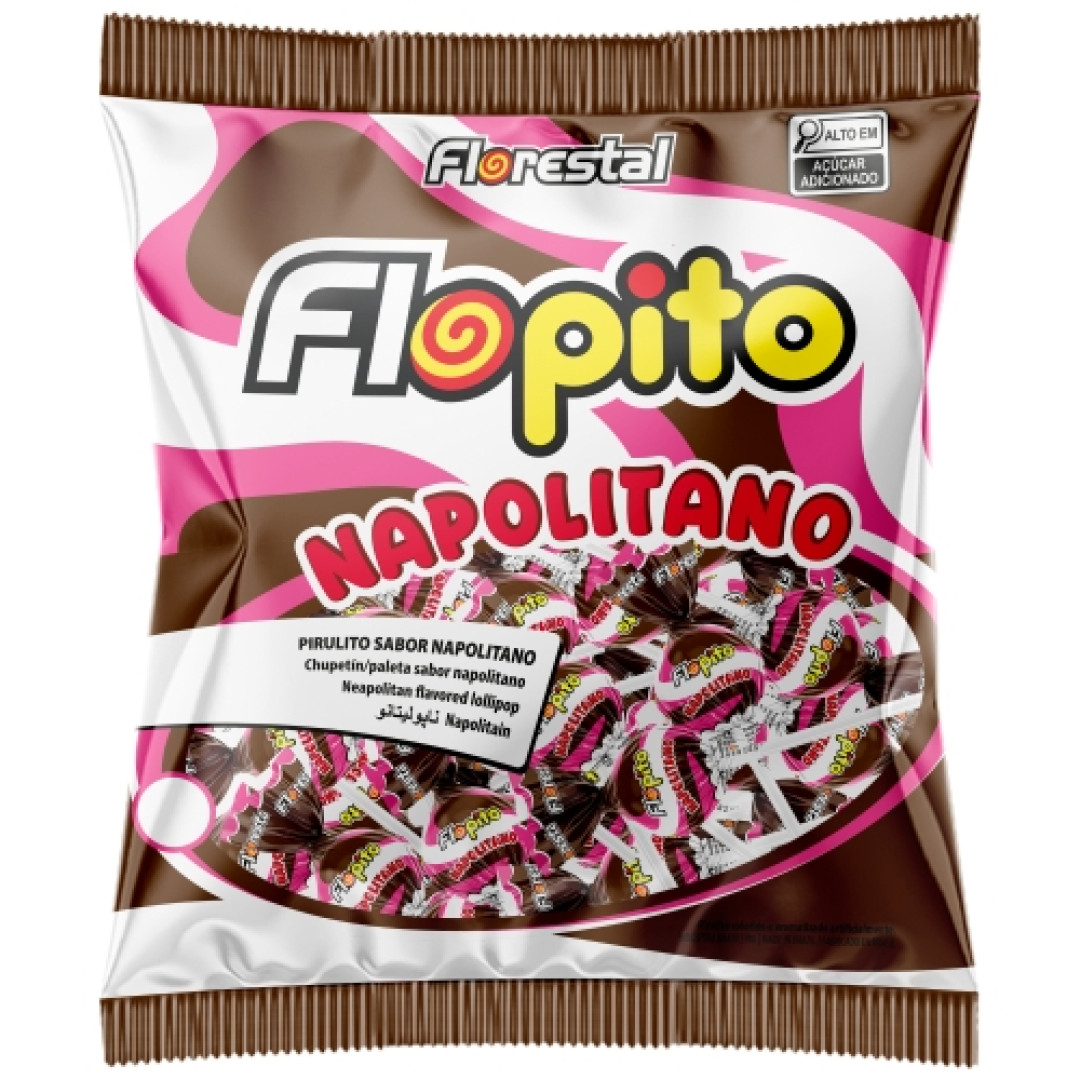 Detalhes do produto Pirl Flopito Napolitano 500Gr Florestal .