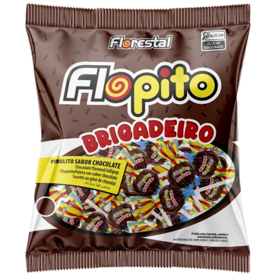 Detalhes do produto Pirl Flopito 500Gr Florestal Brigadeiro