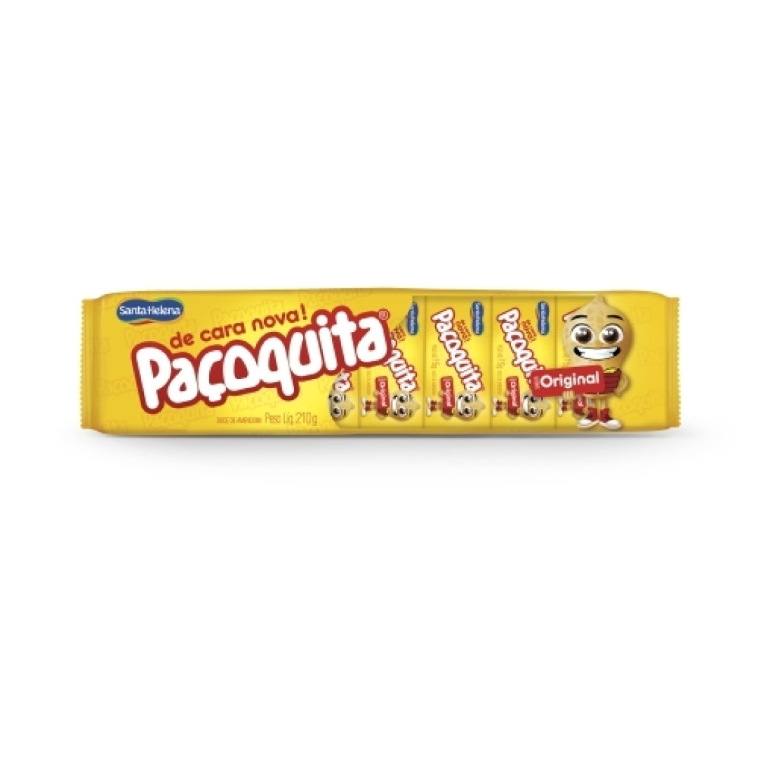 Detalhes do produto Pacoca Pacoquita Mini Quad Embr Dp 14X15 Amendoim