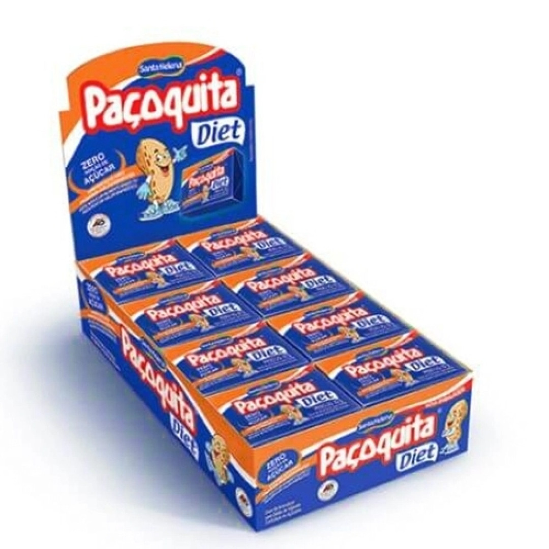 Detalhes do produto Pacoca Pacoquita Zero Quad Embr Dp 24X18 Amendoim