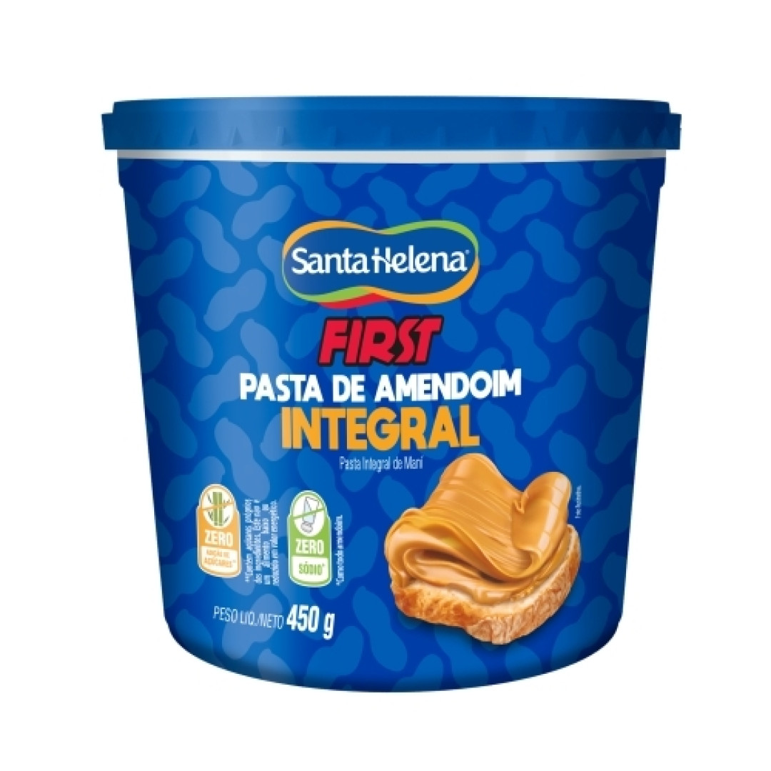 Detalhes do produto Pasta Amend First Integral 450G Sta Hele Amendoim