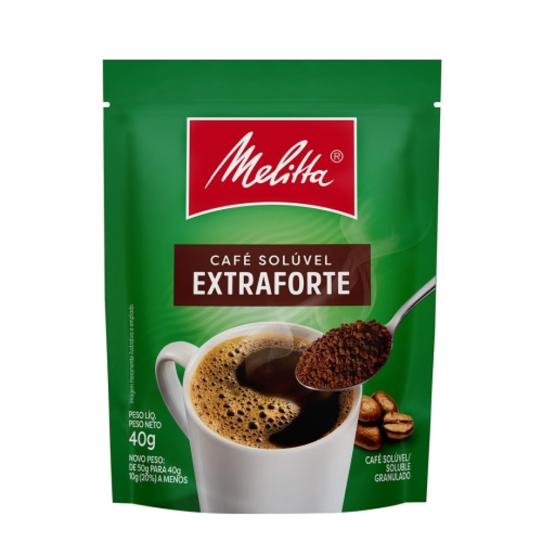 Detalhes do produto Cafe Soluvel 40Gr Melitta Extra Forte
