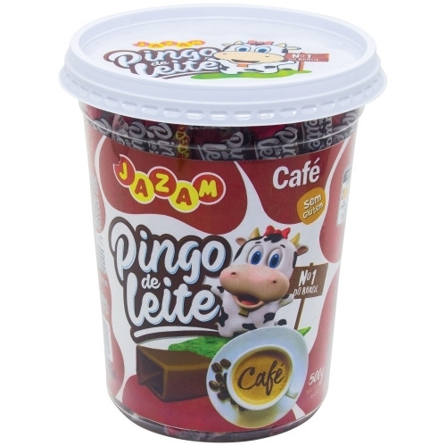 Detalhes do produto Pingo Leite Cafe Pt 500Gr Jazam Cafe