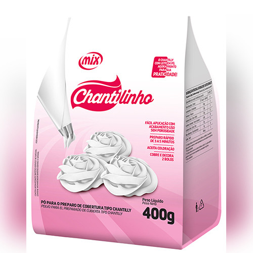Detalhes do produto Chantilly Po Chantilinho 400Gr Mix .