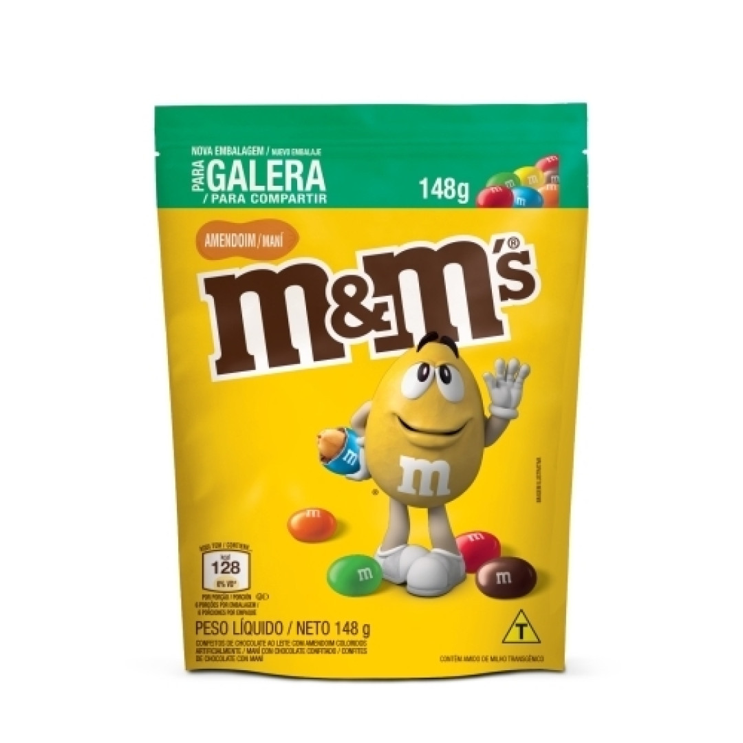 Detalhes do produto Confeito Mm 148Gr Mars Amendoim